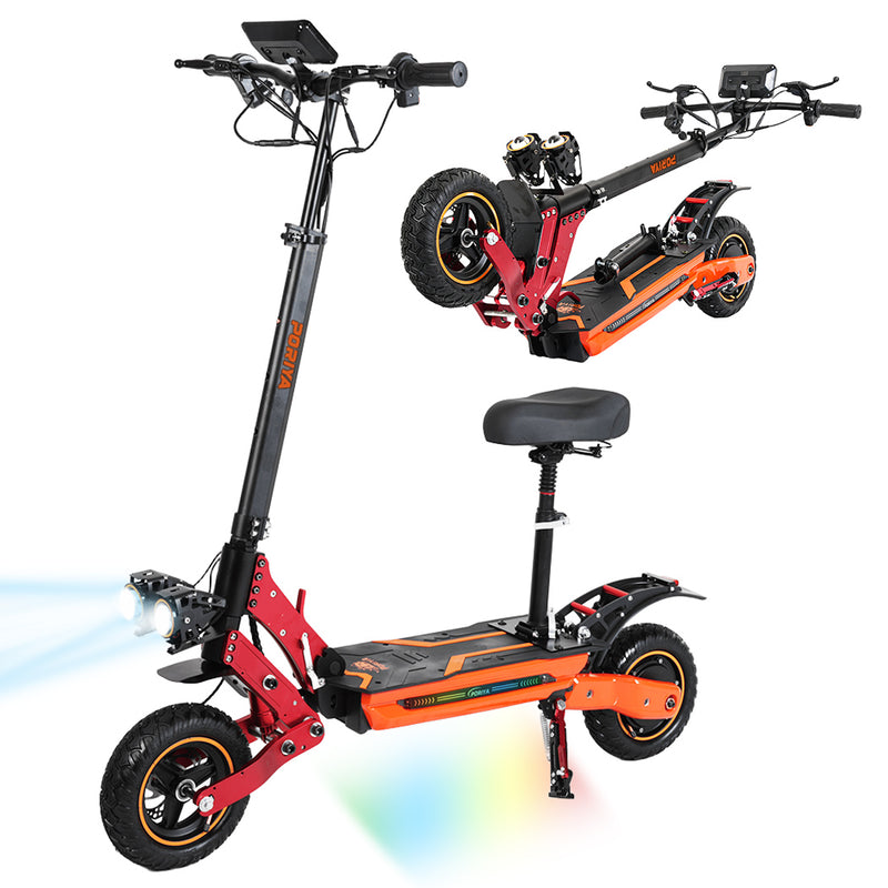 Load image into Gallery viewer, 2000W Electric Scooter Portable 70KM/H 60KM Off Road Foldable Adult E-Bike
