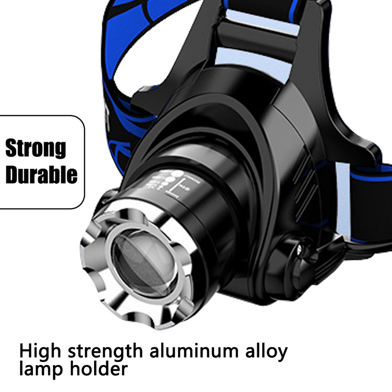 Load image into Gallery viewer, PORIYA 12000000lm LED Headlamp Rechargeable Headlight Light Head Torch Lamp Flashlight