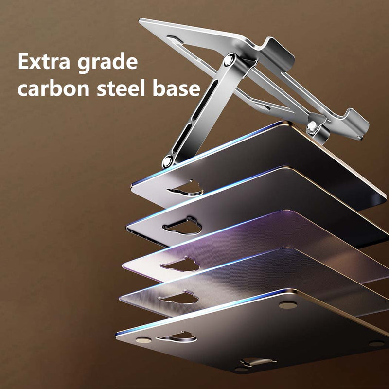 Load image into Gallery viewer, Laptop Stand Riser 360° Rotating Adjustable Ergonomic Foldable Laptop Desk Riser