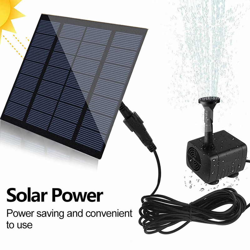 Load image into Gallery viewer, PORIYA Solar Pond Pump Water Fountain Outdoor Powered Submersible Filter AU