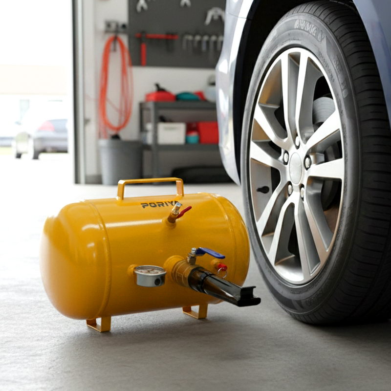 Load image into Gallery viewer, PORIYA 5 Gallon 20 Litre Air Tank Bead Seater Tyre Tire Inflator Blaster Replacing Tool