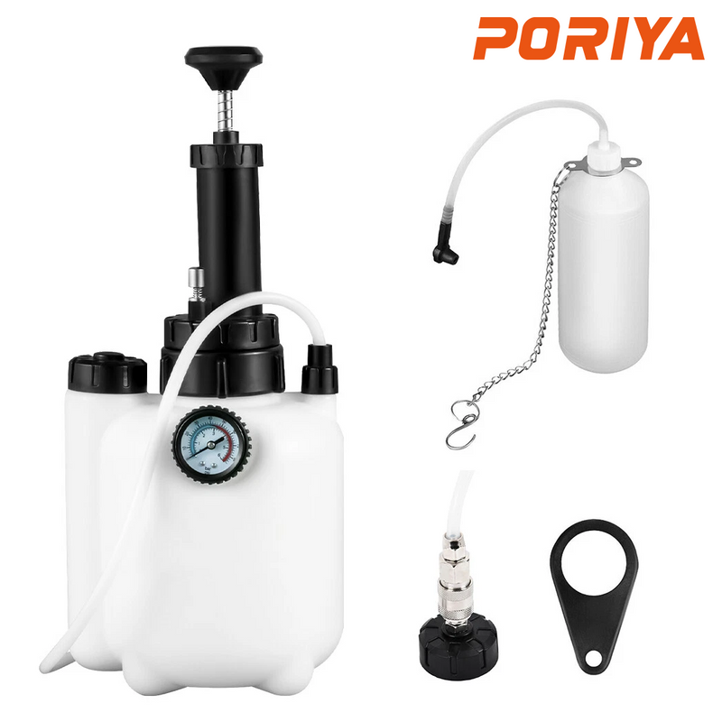 Load image into Gallery viewer, PORIYA 1L/3L Air Brake Bleeder Clutch Vacuum Bleeding Extractor Fluid Fill Adapter Kit
