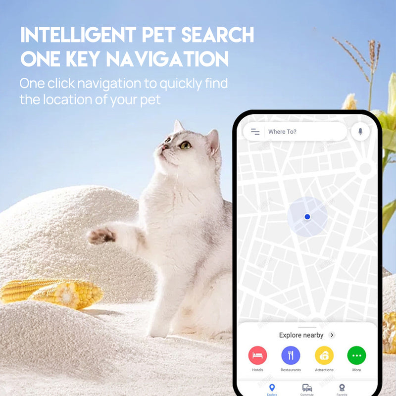 Load image into Gallery viewer, PORIYA Mini GPS Tracker Dog Pet Tag Smart Finder Locator Key Tracking Tracer Waterproof