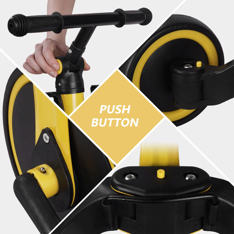 Load image into Gallery viewer, PORIYA 3 in1 Toddler Kid Ride on Toy Balance Bike Scooter Tricycle 1.5-4 Years Push Car