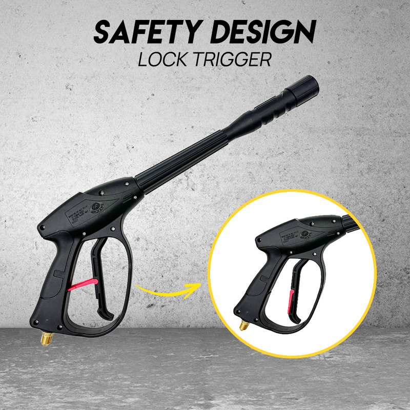 Load image into Gallery viewer, PORIYA 4800 Psi High Pressure Water Cleaner Electric Washer Gurney 10Hp Petrol 20M Hose