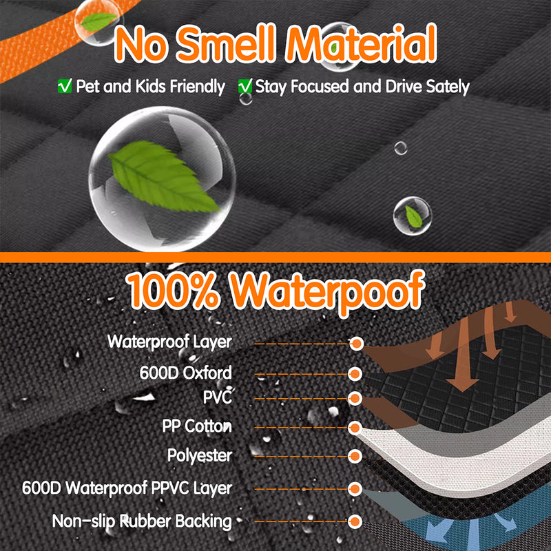 Load image into Gallery viewer, PORIYA Premium Pet Car Seat Cover Hammock Non-Slip Protector Mat Waterproof Cat Dog