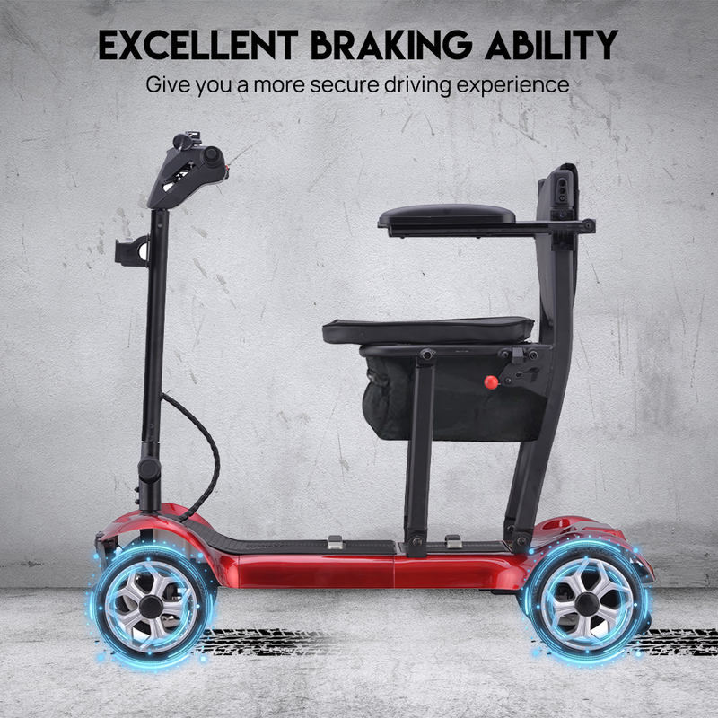 Load image into Gallery viewer, 19KG Electric Mobility Scooter Airplane OK Lithium Motorised Foldable w/ Bag