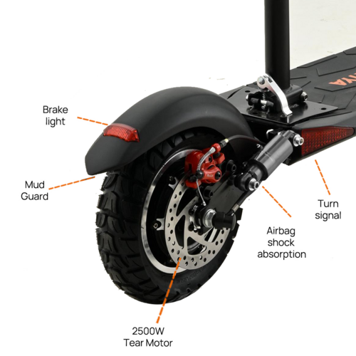 Load image into Gallery viewer, Electric Scooter 2000W 50KM/H Foldable Portable Adult Commuter Off Road E-Bike