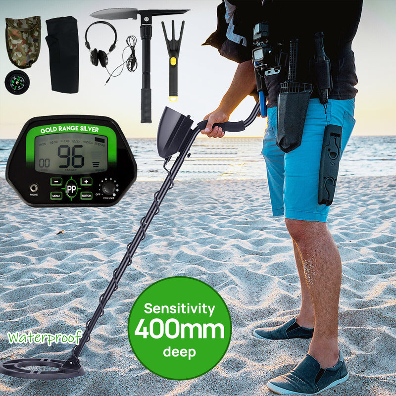 Load image into Gallery viewer, PORIYA 400mm Deep Sensitive Metal Detector KITS Searching Gold Digger Treasure Hunter