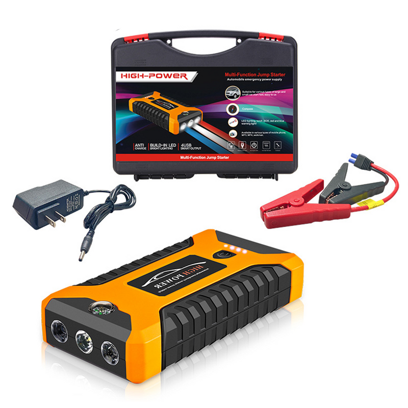 Load image into Gallery viewer, PORIYA 99800mAh Portable Car Jump Starter Booster 12V 1000A Battery Charger Power Bank