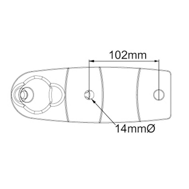Load image into Gallery viewer, PORIYA Trailer Coupling Galvanised 2Hole Quick Release Hitch 2000kg 50mm Tow ADR 4177.3