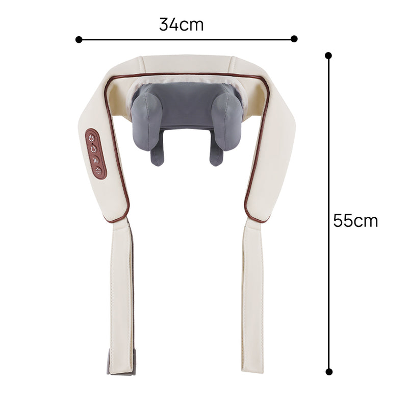 Load image into Gallery viewer, Neck Massager Shoulder Trapezius 5D with Heat Goletsure Massage Relief Pain