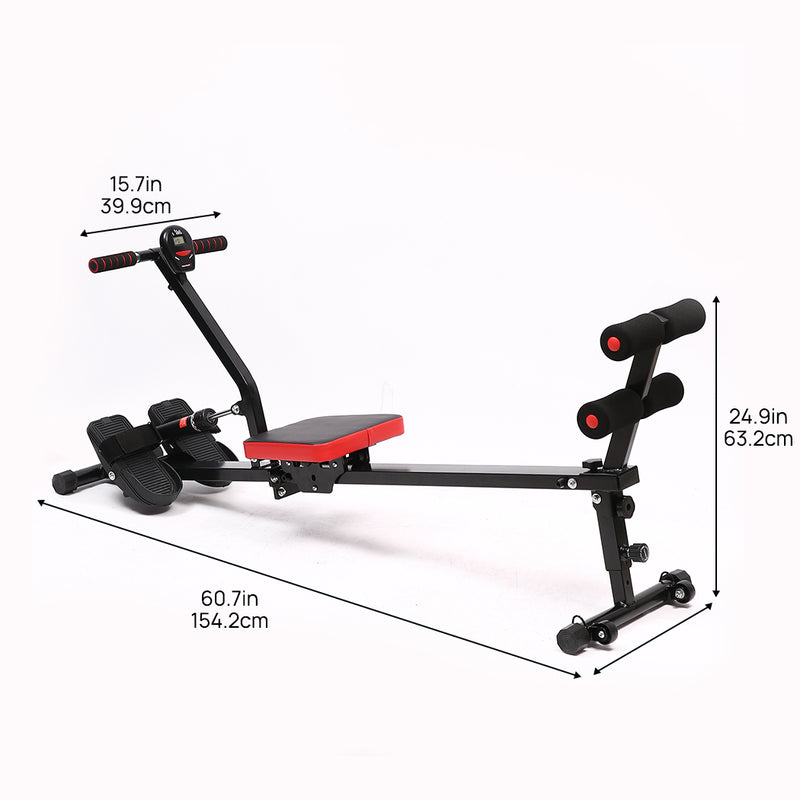 Load image into Gallery viewer, PORIYA Rowing Machine Rower Resistance Exercise Fitness Gym Home Cardio