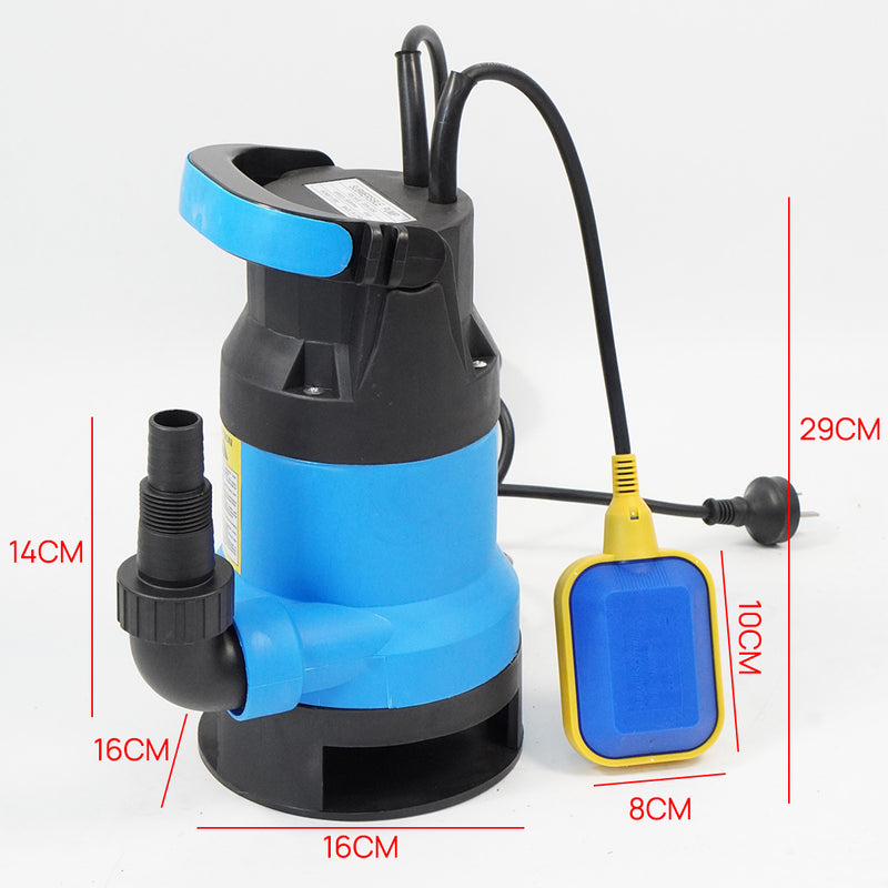 Load image into Gallery viewer, PORIYA 1800W / 750W Submersible Dirty Water Pump Sump Flooding Pond Clean Swimming Pool