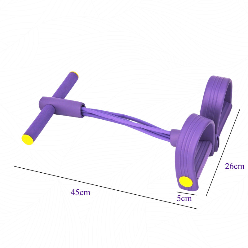 Load image into Gallery viewer, PORIYA Multi-Function Pedal Resistance Band Fitness Exercise Tension Resistance Rope