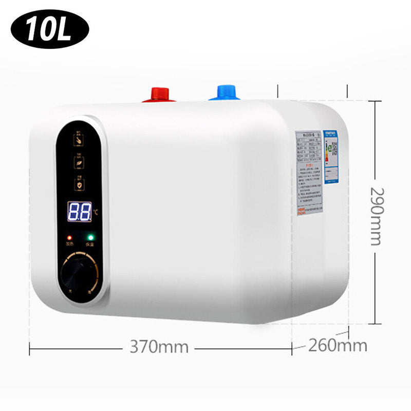 Load image into Gallery viewer, PORIYA 10L Electric Instant Tankless Hot Water System Heater Under Sink Shower Portable