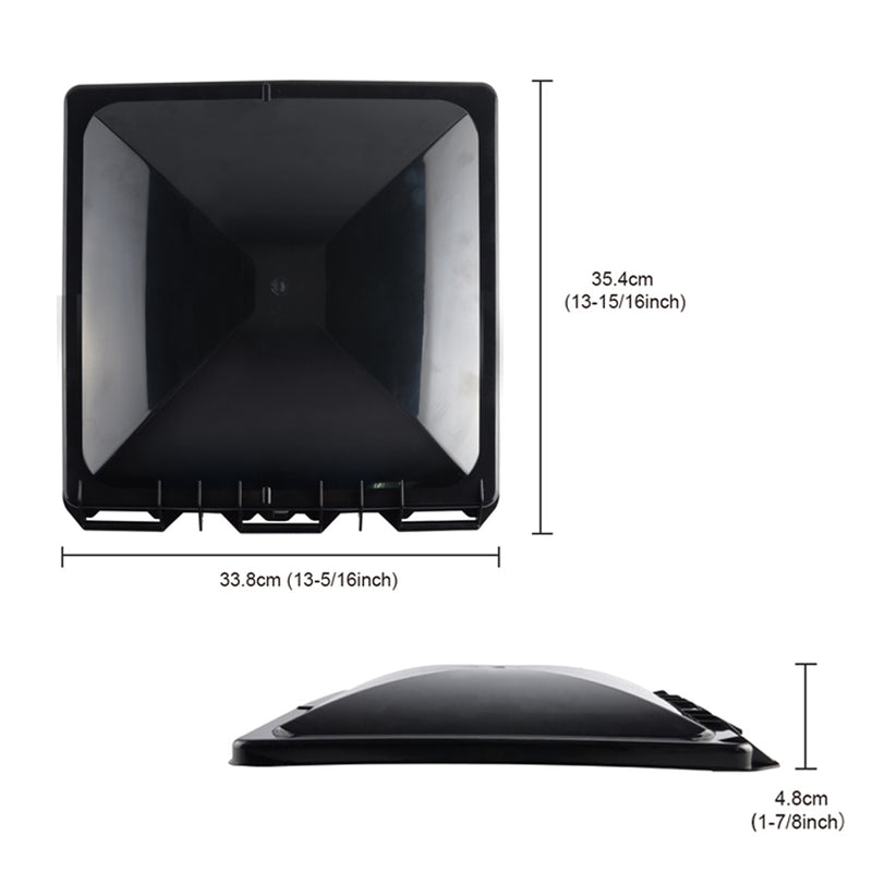 Load image into Gallery viewer, PORIYA 14" Universal RV Roof Vent Lid Cover Replacement Anti-UV Camper Trailer Motorhom