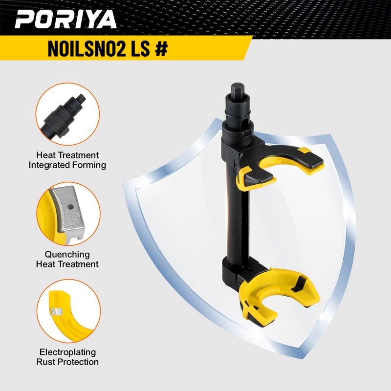 Load image into Gallery viewer, PORIYA 4500kg Macpherson Strut Coil Spring Compressor Dumper Extractor Yolk 3pcs