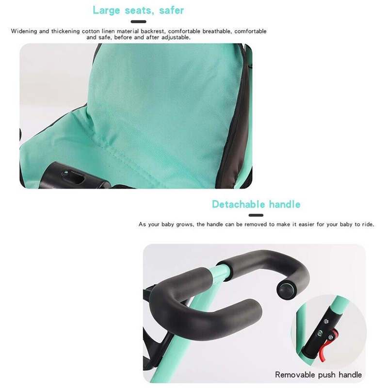 Load image into Gallery viewer, PORIYA 4 In 1 Tricycle Bike Trike Baby Prams Kids Stroller Toddler Ride-On Toy Gift