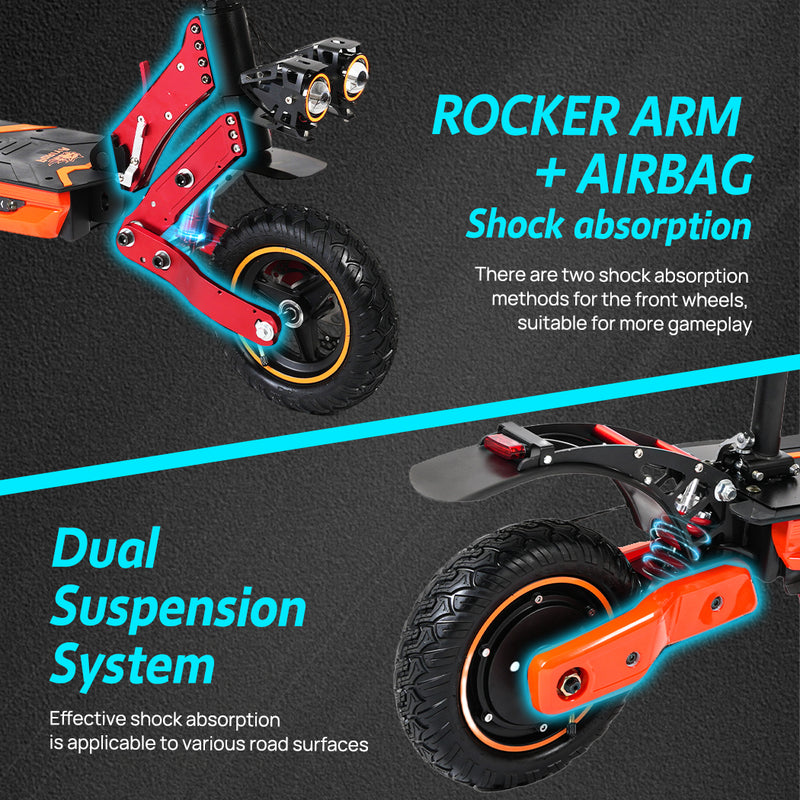 Load image into Gallery viewer, 2000W Electric Scooter Portable 70KM/H 60KM Off Road Foldable Adult E-Bike