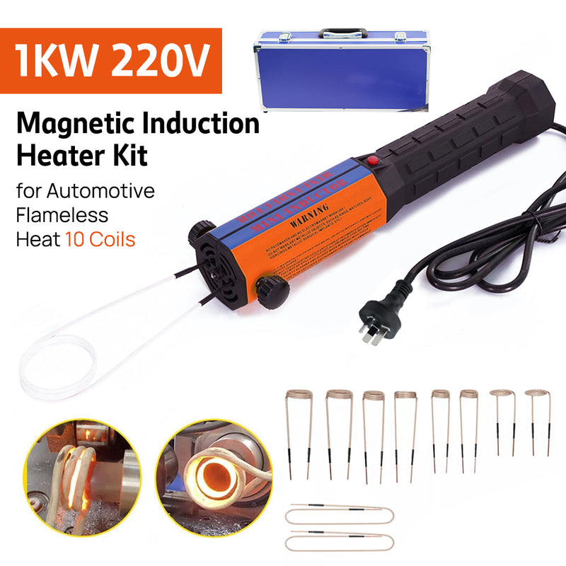 Load image into Gallery viewer, PORIYA 1000W Magnetic Induction Heater Hand-held Induction Heater for Bolts Removal