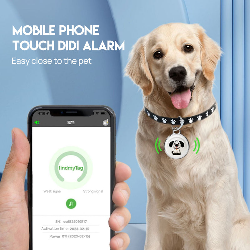 Load image into Gallery viewer, PORIYA Mini GPS Tracker Dog Pet Tag Smart Finder Locator Key Tracking Tracer Waterproof