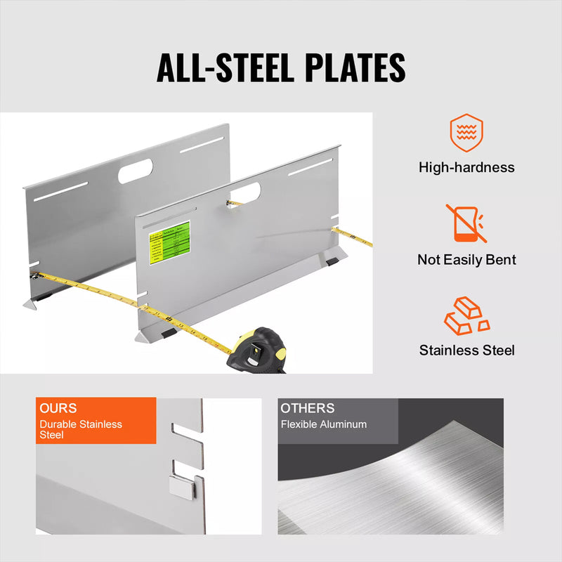 Load image into Gallery viewer, PORIYA Wheel Alignment Tool Toe Plates Accurate Measure Tape And Conversion Chart AU