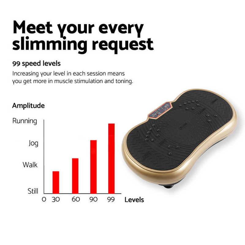 Load image into Gallery viewer, PORIYA Exercise Vibration Machine Platform Fitness Vibrating Plate Full Body Workout AU