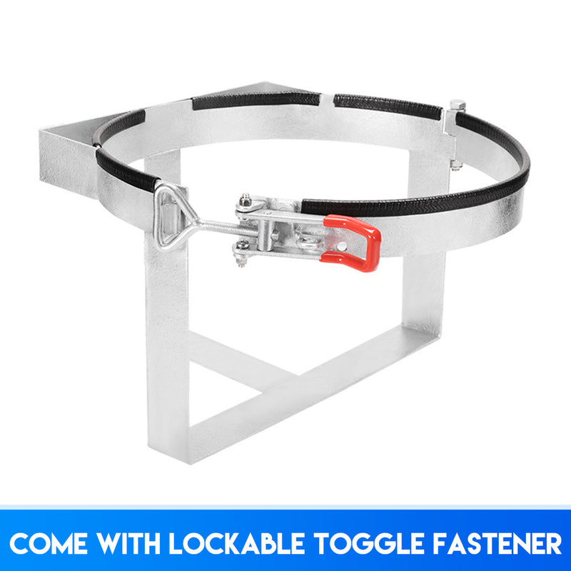 Load image into Gallery viewer, PORIYA 4.5KG/9KG Gas Bottle Holder Steel Galvanized Lockable Camper Trailer Caravan 4WD