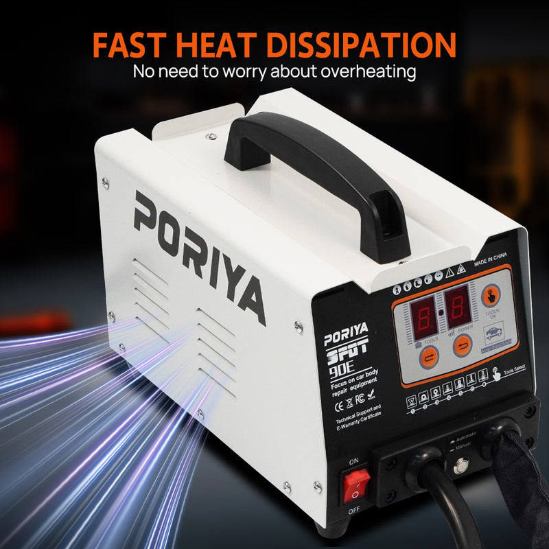 Load image into Gallery viewer, PORIYA Spot Welder Dent Puller 3KW Stud Welder Dent Repair Kit w/ Welding Gun