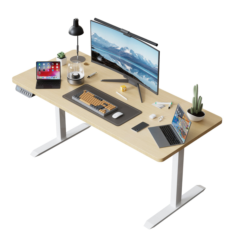 Load image into Gallery viewer, PORIYA Electric Standing Desk Height Adjustable Motorised Home Office Stand Table 1.2M