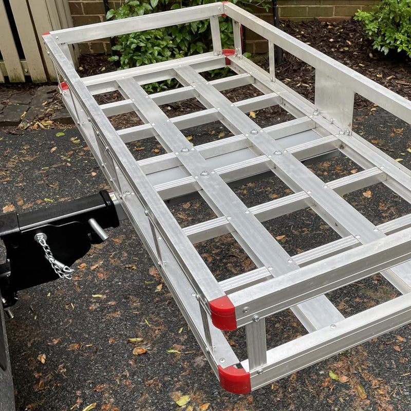 Load image into Gallery viewer, PORIYA Trailer Hitch Folding 2" Trailer Hitch 500LB Capacity Shank Mount Cargo Adapter