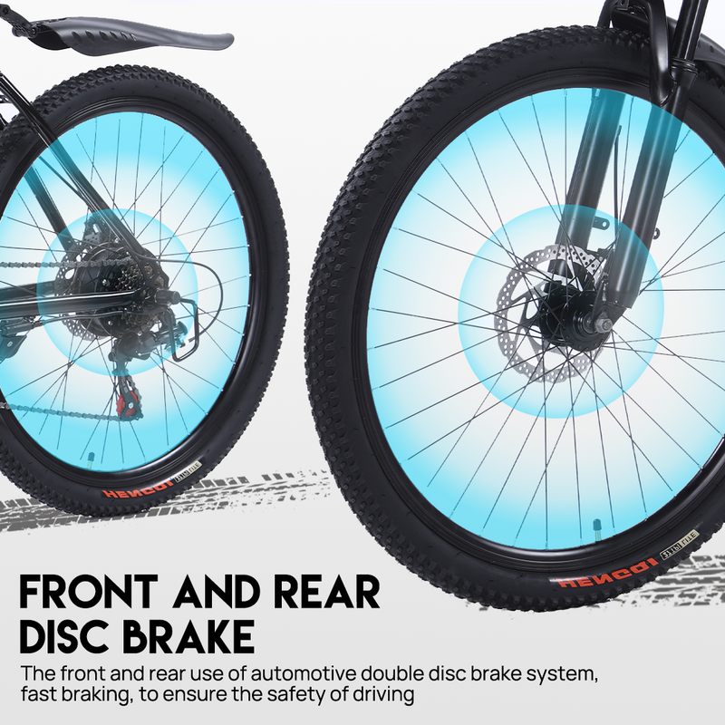 Load image into Gallery viewer, 26" Mountain eBike 48V 10Ah Magnesium Alloy Electric Bicycle 1500W Motor E-MTB