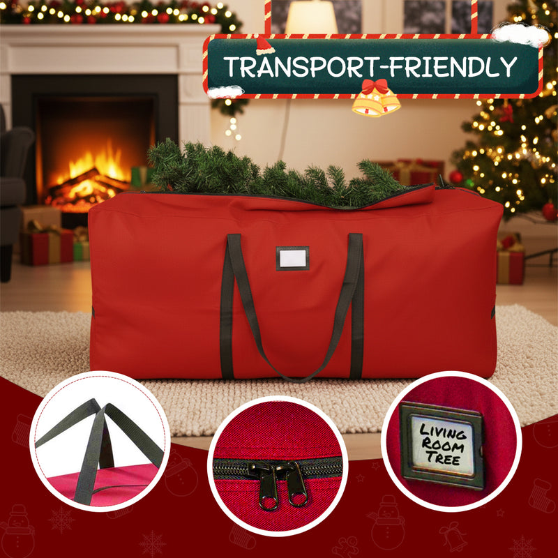 Load image into Gallery viewer, PORIYA Christmas Tree Storage Bag 1.22-1.65m Holiday Decoration Zip Oxford Heavy Duty