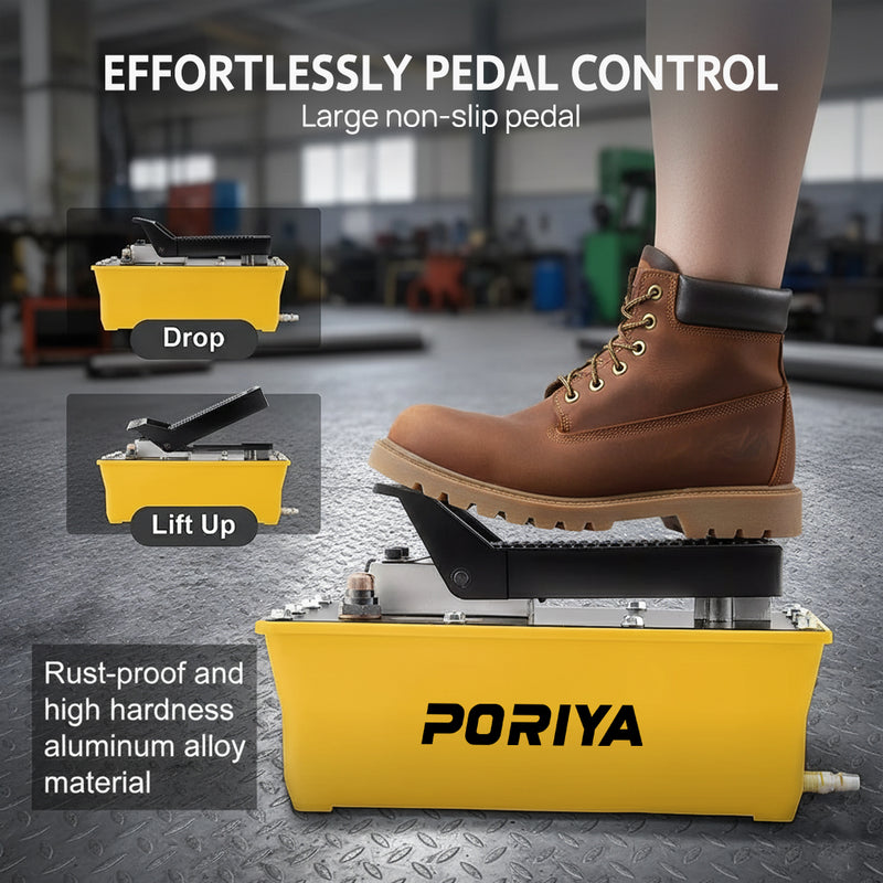 Load image into Gallery viewer, PORIYA Hydraulic/Slide Hammer/Clamp Tire Bead Breaker for Car Truck Trailer Tire