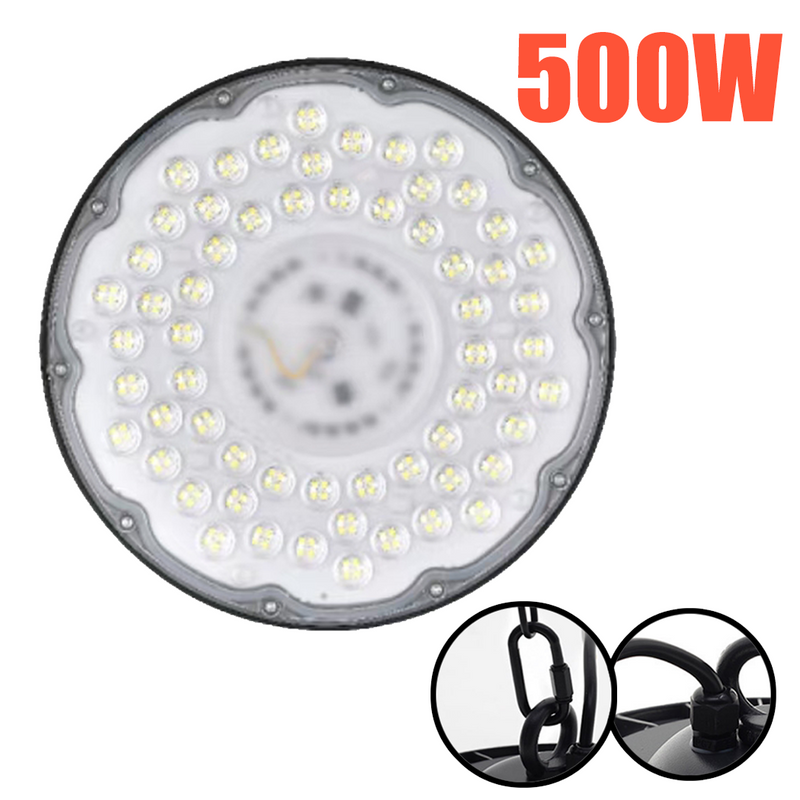 Load image into Gallery viewer, PORIYA UFO LED High Bay Lights 200W 300W 500W Warehouse Industrial Shed Factory Lamps