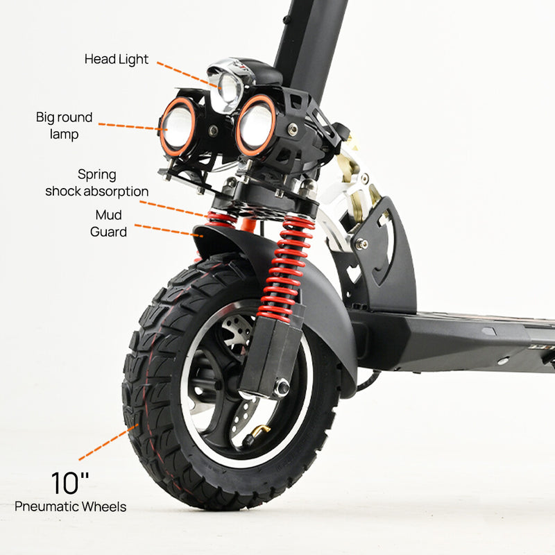 Load image into Gallery viewer, Electric Scooter Off Road 2000W 50km/h Foldable Portable Adult E-Bike W/Tail