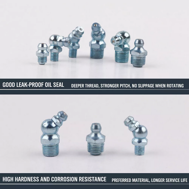 Load image into Gallery viewer, PORIYA 220/280pcs Hydraulic Grease Nipple Metric Imperial Mechanical Lubricant Fitting Kit