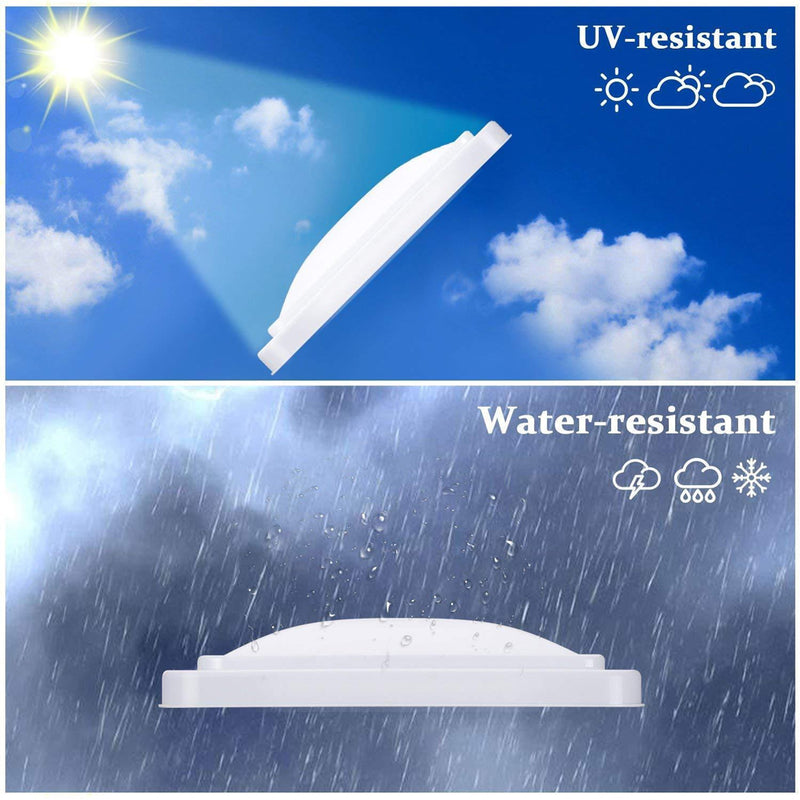 Load image into Gallery viewer, PORIYA 14" Universal RV Roof Vent Lid Cover Replacement Anti-UV Camper Trailer Motorhom