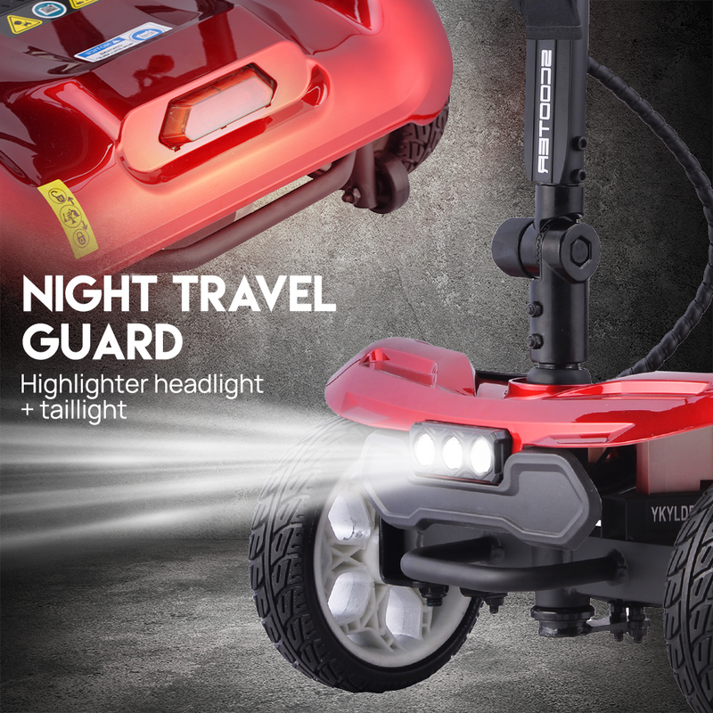 Load image into Gallery viewer, 19KG Electric Mobility Scooter Airplane OK Lithium Motorised Foldable w/ Bag