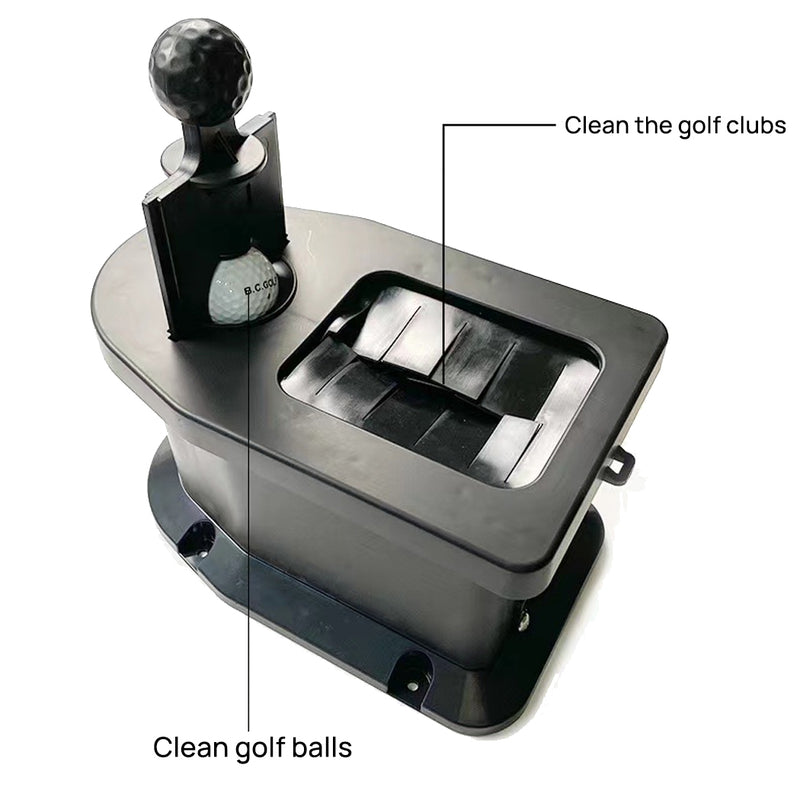 Load image into Gallery viewer, Golf Cart Ball Club Washer Cleaner Set for Yamaha Club Car EZGO Cart Accessories