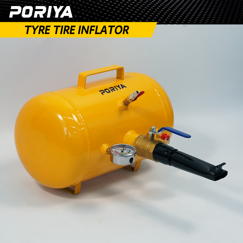 Load image into Gallery viewer, PORIYA 5 Gallon 20 Litre Air Tank Bead Seater Tyre Tire Inflator Blaster Replacing Tool