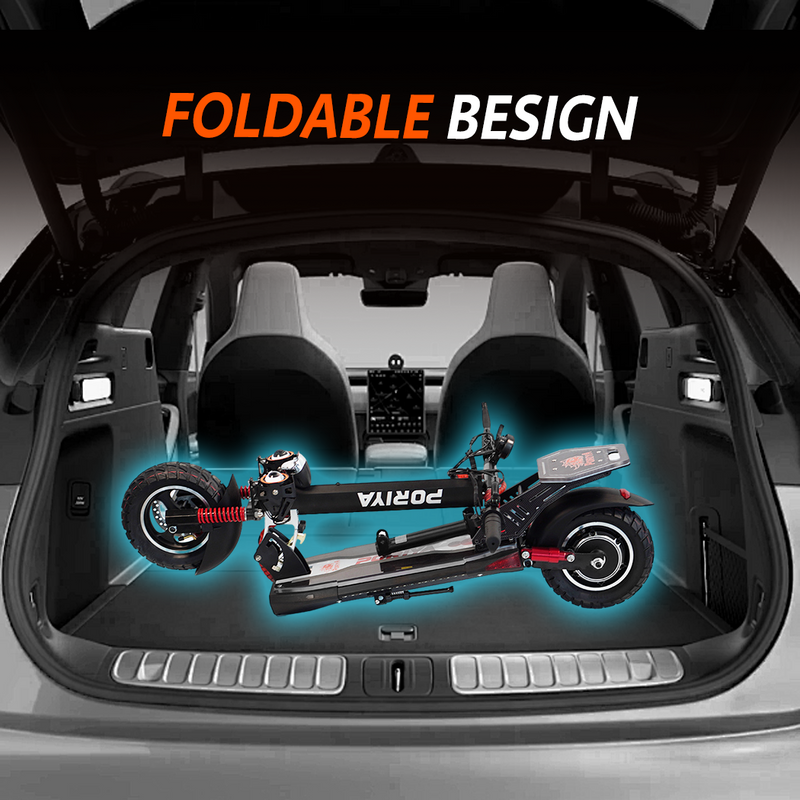 Load image into Gallery viewer, 2000W Electric Scooter Off Road 50km/h Foldable Commuter Adult E-Bike RGB