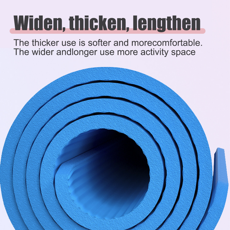 Load image into Gallery viewer, 10/15/20MM Thick Yoga Mat Pad NBR Nonslip Exercise Fitness Pilate Gym Durable