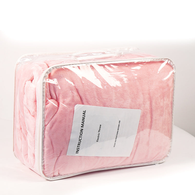 Load image into Gallery viewer, PORIYA Electric Heated Throw Heated Blanket Warm Washable Flannel Heating Blanket