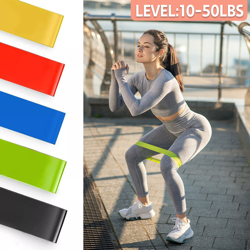 Load image into Gallery viewer, Non Slip Eco Friendly Resistance Bands for Full-Body Workouts Home Fitness