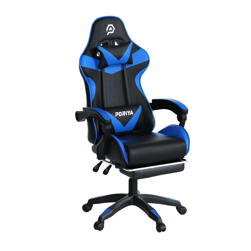 Load image into Gallery viewer, PORIYA Gaming Chair Home Office Computer Seat Racing PU Executive Recliner Chair