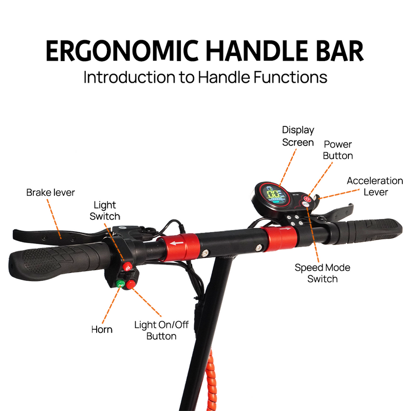 Load image into Gallery viewer, 2000W Electric Scooter Off Road 50km/h Foldable Commuter Adult E-Bike RGB