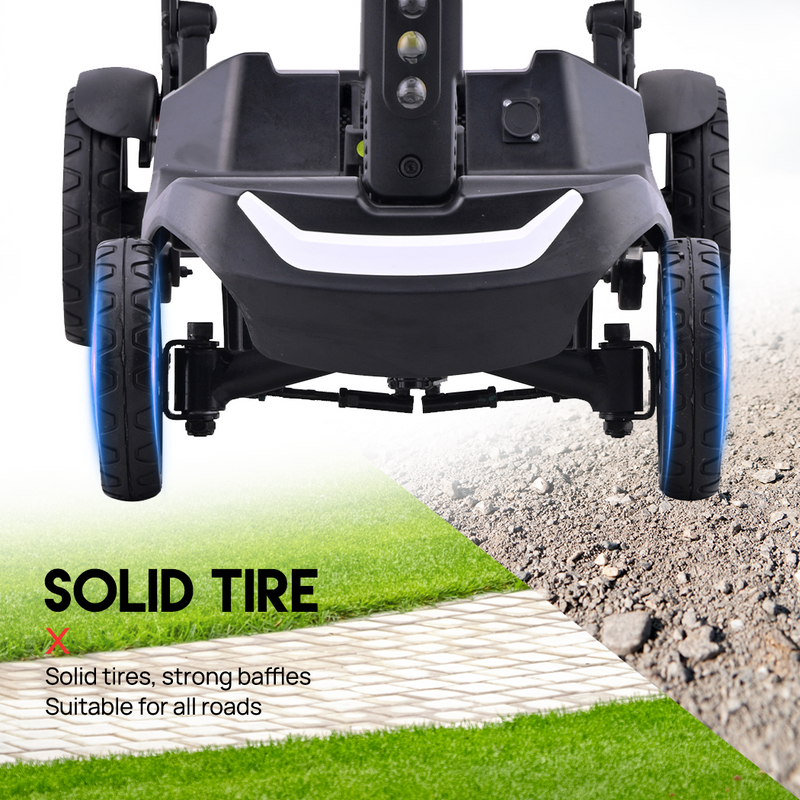 Load image into Gallery viewer, PORIYA 16KG Electric Mobility Scooter Lithium Motorised Foldable w/ Storage Basket