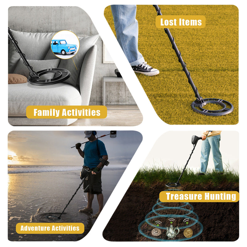 Load image into Gallery viewer, PORIYA 400mm Deep Sensitive Metal Detector KITS Searching Gold Digger Treasure Hunter